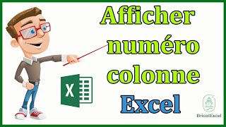 Comment afficher numéro colonne sur Excel [upl. by Johansen797]