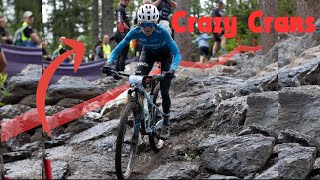 Crans Montana World Cup 2024 Pre Ride New Track [upl. by Fronniah56]