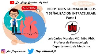 Farmacología Receptores farmacológicos y señalización intracelular Parte I [upl. by Eizdnil830]