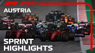 F1 Sprint Highlights  2022 Austrian Grand Prix [upl. by Hsirap]