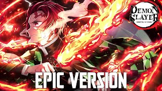 Demon Slayer S2 Tanjiro vs Daki Theme  HQ EPIC COVER [upl. by Horter437]