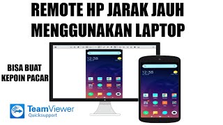 Cara Remote HP Jarak Jauh Menggunakan PC Atau Laptop [upl. by Hogg]