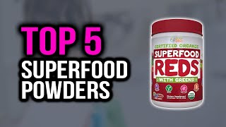 Top 5 Best Superfood Powders in 2020 [upl. by Kurys]