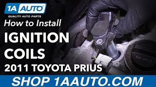 How to Replace Ignition Coils 1015 Toyota Prius [upl. by Eiramrebma747]