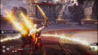 God of war Valhalla Tyr Fight on mastery With the penalty of breaching active [upl. by Yuht]