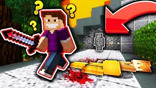 HOW DID HE NOT SEE ME Minecraft Murder Mystery Camo Trolling [upl. by Clevie]