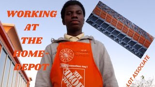 Working at the Homedepot quotLot Associatequot [upl. by Ahset]