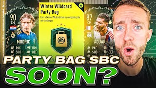 PARTY BAG SBC SOON WINTER WILDCARD AOUAR SBC COMING TODAY FIFA 22 Ultimate Team [upl. by Eletnahc]