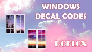 Window Decal Codes Work at a Pizza PlaceBloxburg  ROBLOX [upl. by Niko]