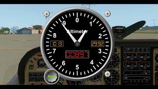 The Altimeter  Learning to Fly for Beginners in X Plane 11 Part 10 [upl. by Eleanore]