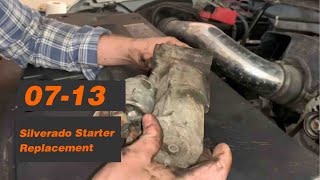 Replacing The Starter On My Silverado [upl. by Anerda414]