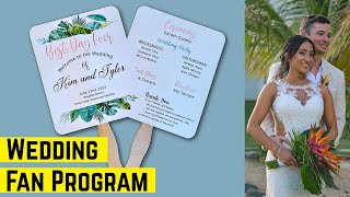 Mastering Wedding Handfan Programs StepbyStep Guide with Cricut [upl. by Genevra]