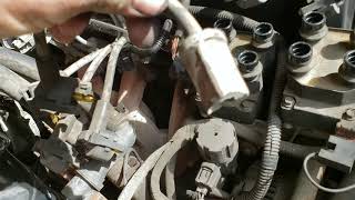 How to replace spark plugs wires and ignition coils on 2000 Ford Ranger 25 [upl. by Glad]