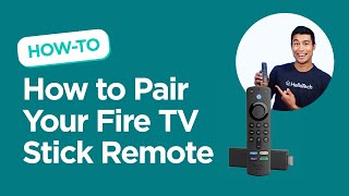 HelloTech How to Pair Your Fire TV Stick Remote [upl. by Goulder72]