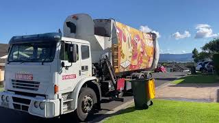 Shellharbour Recycling and FOGO  trucks 16 and 23 New Signage [upl. by Leuneb]