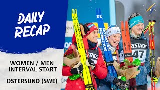 Amundsen and Diggins make statement with 10k wins  FIS Cross Country World Cup 2324 [upl. by Eisiam70]