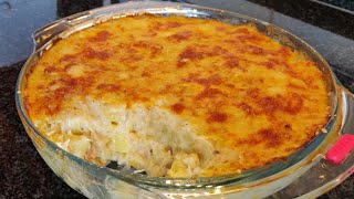 Receita de Bacalhau com Natas  Uma delícia [upl. by Dnamron]