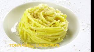 Tonnarelli cacio e pepe  cucina romana [upl. by Elleined]