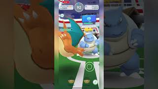 Pokémon Go  Charizard Vs Blastoise The Ultimate Battle [upl. by Werdnael]