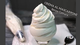 CREMA PER TIRAMISU SENZA UOVASENZA COTTURA pronta in soli 3 minutiRICETTA FACILE [upl. by Dolli]