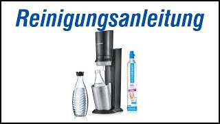 SodaStream Crystal 20  Reinigungsanleitung [upl. by Lynnell614]