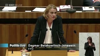 Dagmar BelakowitschJenewein  Arbeitsmarkt  14102015 [upl. by Dur]