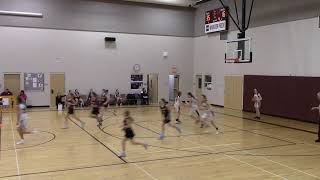 Nokomis Regional Middle School Girls Basketball vs Ellsworth [upl. by Nailliw647]