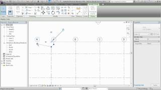 Revit  Creating Grids [upl. by Lipsey337]