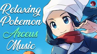 Relaxing Pokemon Legends Arceus Music [upl. by Bibbye363]