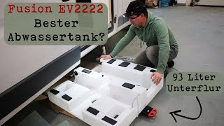 Abwassertank Unterflur Fiat Ducato  Fusion EV2222  Abwasser im Campervan  Ausbau Vlog Teil 7 [upl. by Ettelrats]