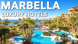 TOP 5 BEST LUXURY HOTELS MARBELLA [upl. by Paapanen393]