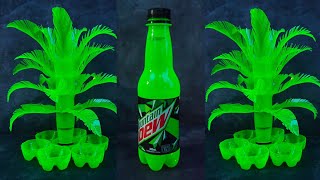 DIYmountain dew craft ideaDIY empty plastic bottle creative design [upl. by Mosra354]