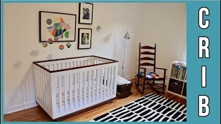 How to Build a 3in1 Convertible Crib  BUILD Video [upl. by Sauls]