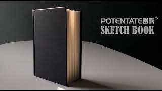 POTENTATE A5 Sketchbook 110 Sheets 100gsm [upl. by Lolita]