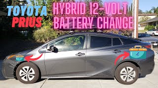 How to Change Toyota Prius Battery Safely [upl. by Marozik]