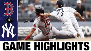 Red Sox vs Yankees Game 1 Highlights 81721  MLB Highlights [upl. by Eirot540]