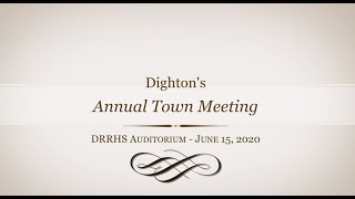 Annual Town Meeting June 15 2020 [upl. by Zielsdorf]