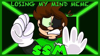 Losing my Mind Meme Possessed Luigi AU flashing lights warning [upl. by Mitchiner]