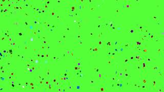 Celebrate Green Screen  Paper Firework  Party [upl. by Cavil358]