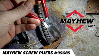 Mayhew Tools Screw Pliers 95685 [upl. by Nelleus702]