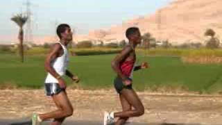 Egyptian Marathon in luxor [upl. by Odranar]