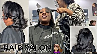 HAIR SALON VLOG [upl. by Ettegdirb]