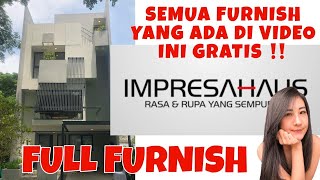 IMPRESAHAUS TABEBUYA BSD CITY  FULL FURNISH  SINASMAS LAND [upl. by Yokoyama]