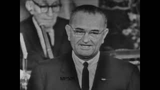 President Lyndon B Johnsons Address to Congress November 27 1963 MP505 [upl. by Llirrehs]