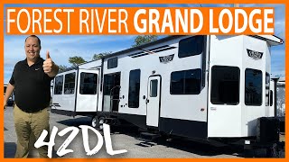 2 Story Travel Trailer RV Grand Lodge Destination Trailer [upl. by Gunther48]