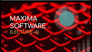 MAXIMA SOFTWARE  LECTURE4  ROW AND COLUMN OPERATIONS ON MATRICES  BABScFIRST  KUK [upl. by Aicener]