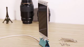 Creative DIY Gadget SmartphoneTablets Holder  Hands Free [upl. by Geier]