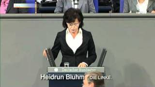 Heidrun Bluhm DIE LINKE Aus sozialen Bedürfnissen müssen soziale Rechte werden [upl. by Huoh]