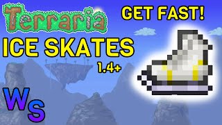 Terraria how to get Ice Skates on 14 SEED [upl. by Jerold]