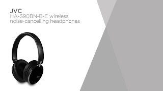 JVC HAS90BNBE Wireless Bluetooth Headphones  Black  Product Overview  Currys PC World [upl. by Lilith]